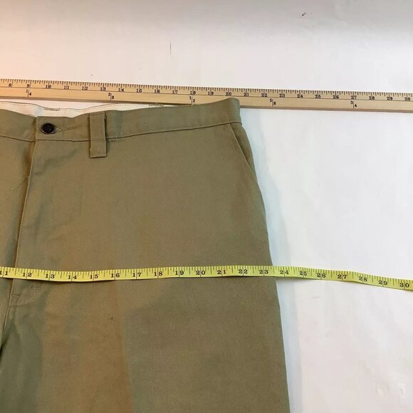 Dickies Straight Leg Men’s Work Pants Khaki Light Brown 42x32 - Picture 5 of 12